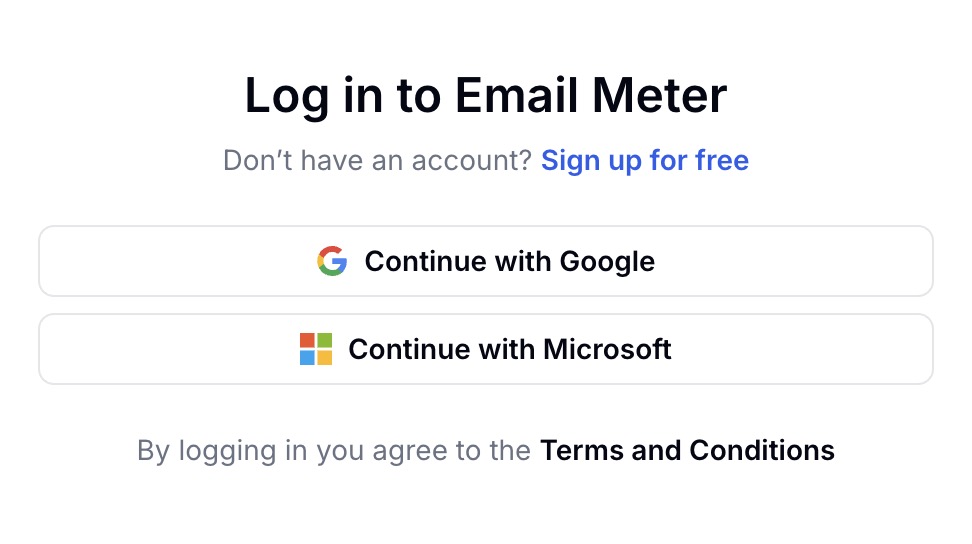 email meter integrations