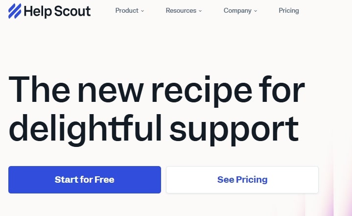 Help Scout Home Page