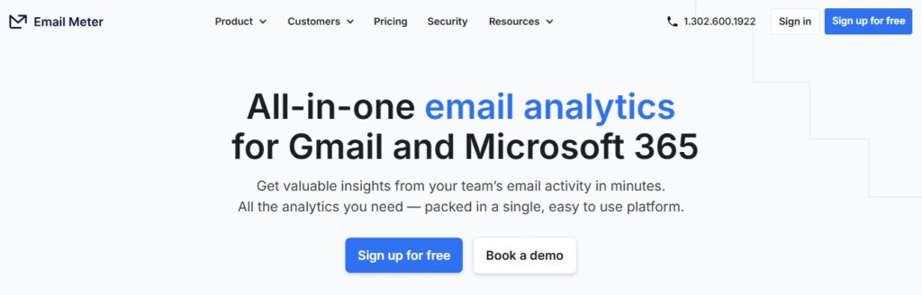 email meter home page