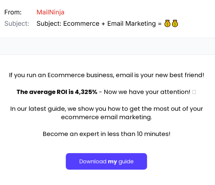 CTA Email