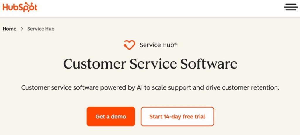 HubSpot Service Hub