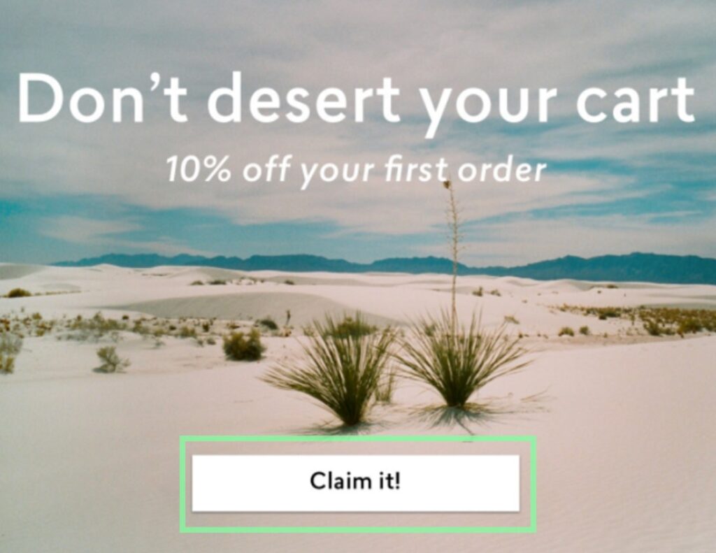 CTA for email