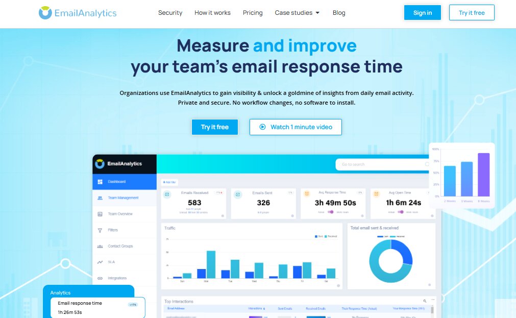 EmailAnalytics Home Page