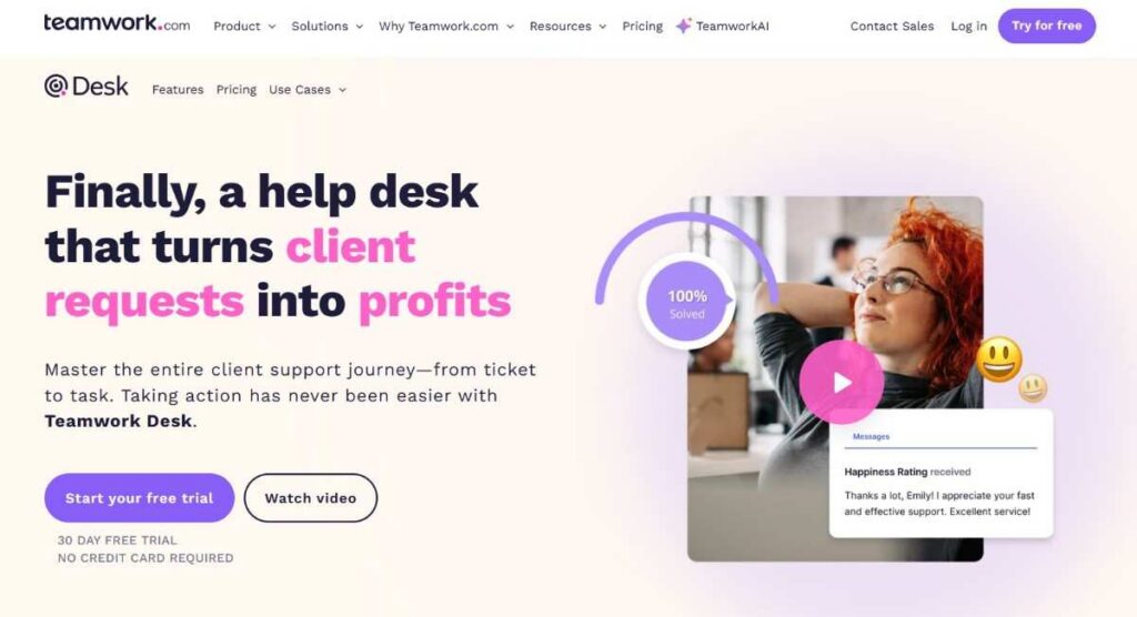 Teamwork Desk