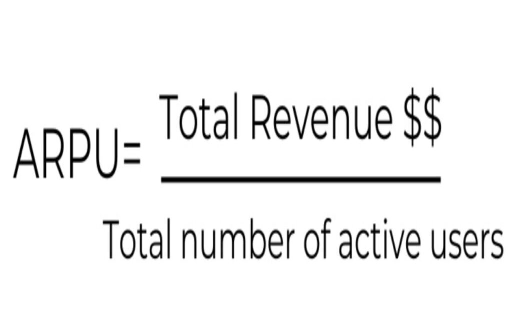 Average revenue per user