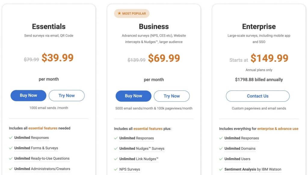 qualroo pricing