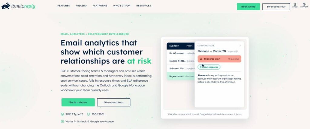 timetoreply homepage