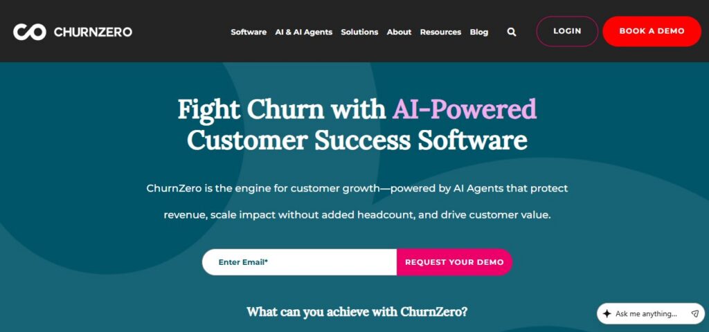 ChurnZero Homepage