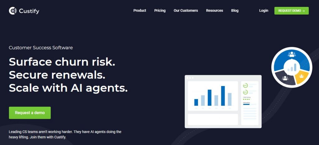 Custify Homepage