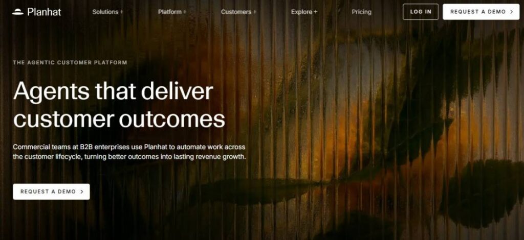 Planhat Homepage