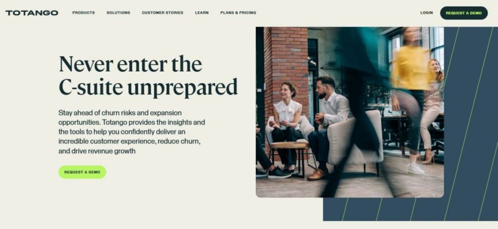 Totango Homepage