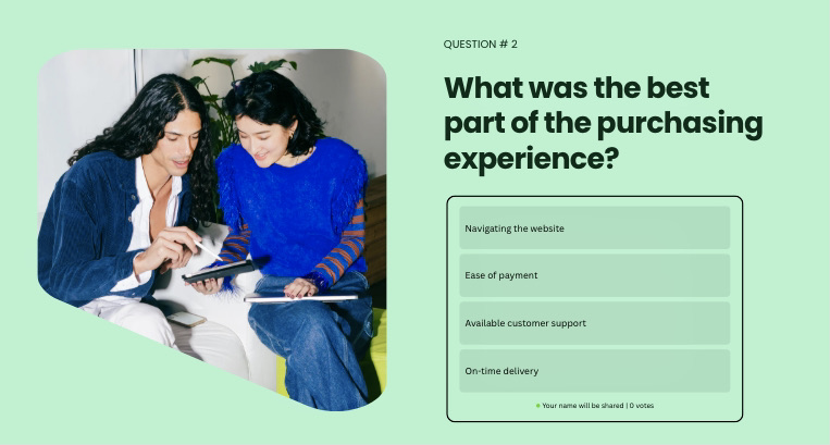 customer feedback example