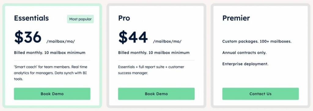 Timetoreply pricing