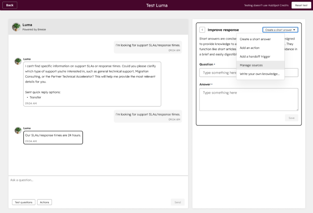 Breeze Customer Agent