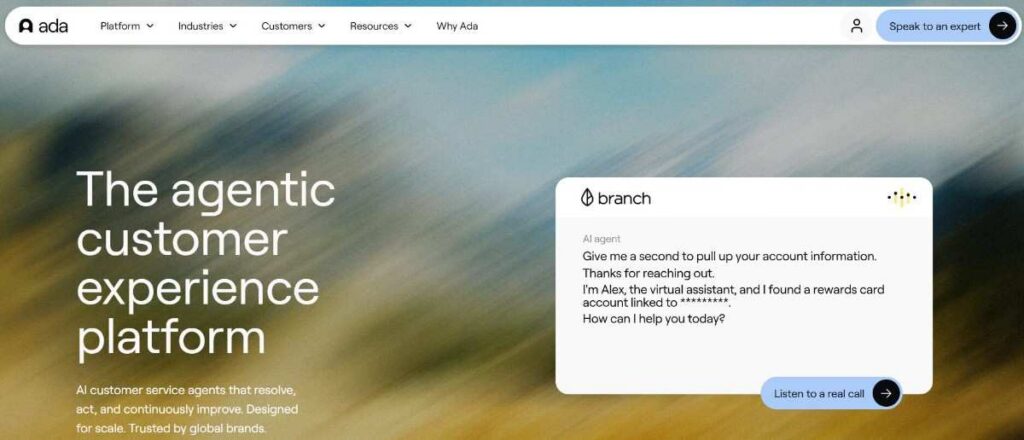 ada homepage