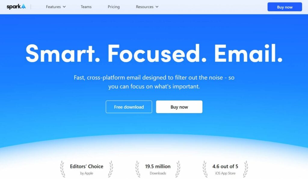 Spark homepage