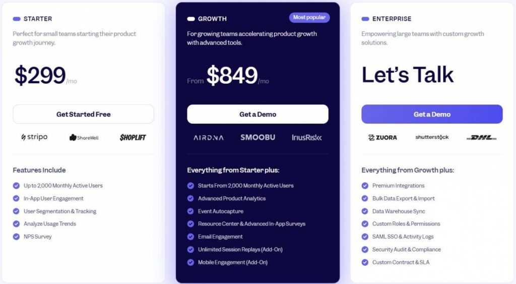 Userpilot pricing